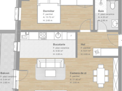 Apartamente finisate de 2/3 camere, de la 50 la 70mp, zona Tineretului