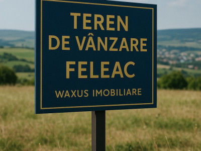 Teren intravilan perfect pentru Casa/Duplex, 1300mp, Feleacu