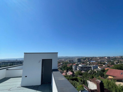 Duplex de vanzare, 160mp utili, terasa cu VIEW 360, Dambul Rotund