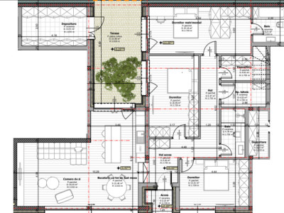 PROIECT NOU in Grigorescu, apartament de 116mp utili, terasa, garaj