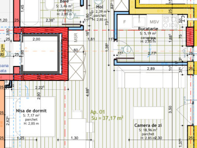 Apartamente in ansamblu exclusivist,1/2/3 camere, Floresti / Somesului