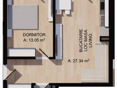 Apartamente semifinisate de 2 si 3 camere, in zona Ultracentrala