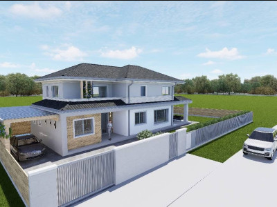 Teren 500mp cu proiect și autorizație de constructie LUNA DE SUS, Cluj