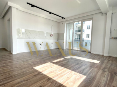 Apartament finisat de 3 camere, 60mp, balcon, garaj, zona Vivo