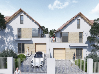 Casa cu garaj, Chinteni, 425mp teren, 146mp utili 