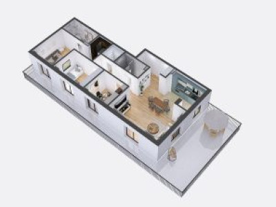 Apartamente de 3/4 camere, ansamblu exclusivist, Vivo