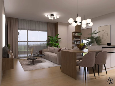 OFERTA! 2000€/mp in Borhanci! Apartament de 58mp, terasa de 14mp