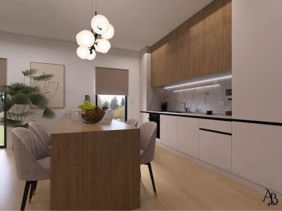 Apartament in Borhanci, 2000€/mp, 58mp, terasa de 14mp