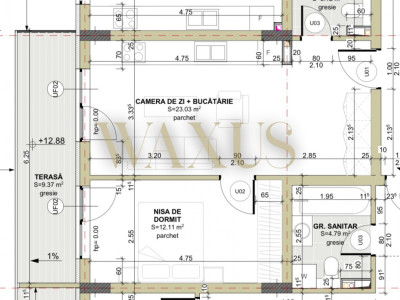 Apartament de 2 camere FINISAT , Eroilor , Bloc 2024