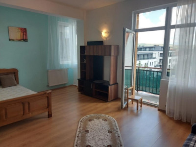 Apartament 1 camera, balcon, Central