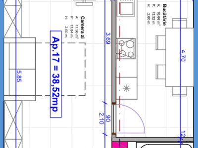 Apartamente de 1/2/3 camere, preturi de la 55490€ TVA INCLUS, Floresti