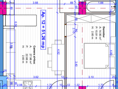 Apartamente de 1/2/3 camere, de la 55490€ TVA INCLUS, Floresti / Terra