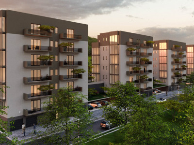 Apartamente in ansamblu nou construit, 2 camere, TVA INCLUS, Terra