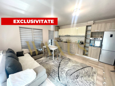 Apartament modern în zona centrală, 48mp, 2 balcoane, etaj 1, Eroilor