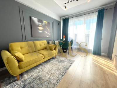 Apartament la cheie de 3 camere, terasă 14mp, parcare, Florești