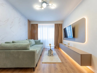 Apartament mobilat complet în Terra, etaj 1, 60mp, parcare