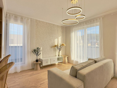 NOU PE PIAȚA! Apartament modern de 2 camere cu terasa de 25mp, Terra