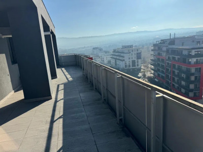 Penthouse de vanzare in Buna Ziua, finisat, 128mp, terasa, garaj