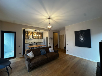 Apartament in vila, 3 camere, 78mp, garaj, JACUZZI I SAUNA, Gruia
