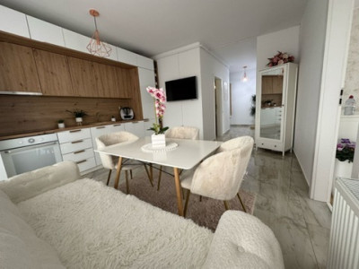 Apartament cu 3 camere, 55 mp, terasă 26 mp, 2 bai – zona Iris
