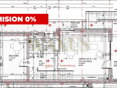 COMISION 0%! Casa individuala  - 180mp utili I 270mp Teren - zona VIVO