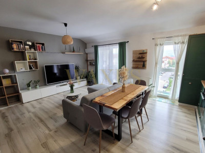 Apartament de 2 camere, 64 MP, balcon, zona Eroilor/Floresti