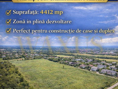 Oportunitate - Teren Intravilan I 4412MP I Centura Vivo I Floresti