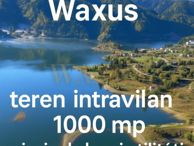 Proprietate rară la Colibița – 1000 mp pe malul lacului
