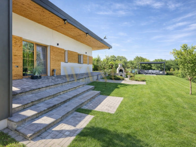 Casa pe un nivel la cheie de vanzare - 92mp I 393mp teren - Gilau