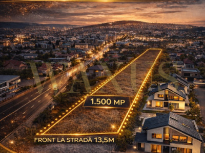 Teren Intravilan - SU 1504MP | Front 13,5ML | Utilități - Calea Turzii