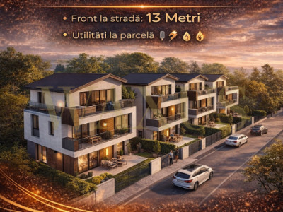 Teren Intravilan cu AC - 800MP I Front 13 M I Grigorescu