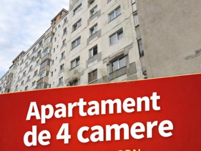 Apartament de 4 Camere - 82MP I Balcon I 2.200€/mp - Manastur