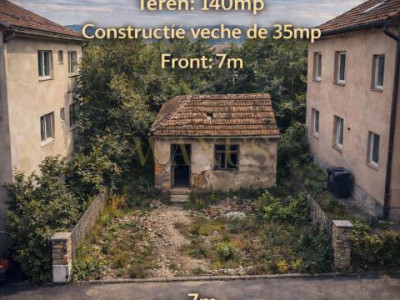 Teren cu Casa Demolabila - SU 140MP I Anexa 35MP - Dambul Rotund