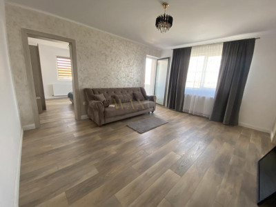 Apartament modern 2 camere, prima închiriere, complet mobilat, balcon generos – 