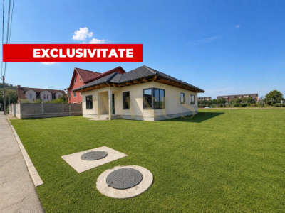 Casă pe Un Nivel - SU 110MP | ST 512MP | 4 Camere - Jucu | KM 17