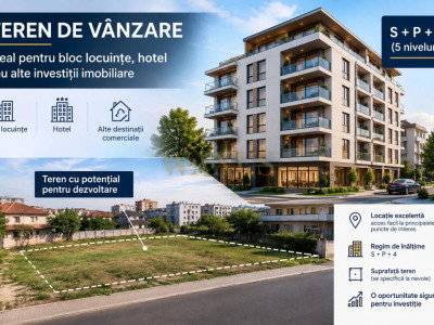 Proprietate cu potențial de dezvoltare 400 mp teren Traian Vuia