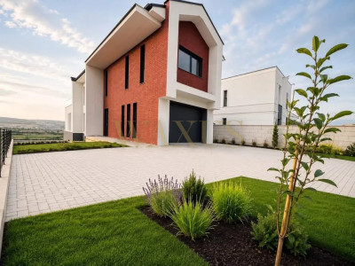Casa premium NZEB A+ in Sopor Cluj cu panouri solare si pompa de caldura